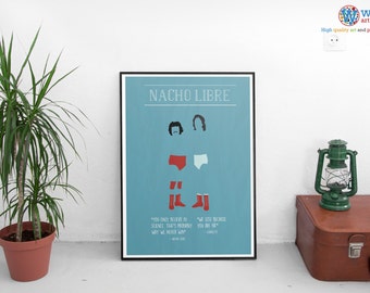 Nacho Libre - Character Posters - Choice of Three - High Quality Art Print