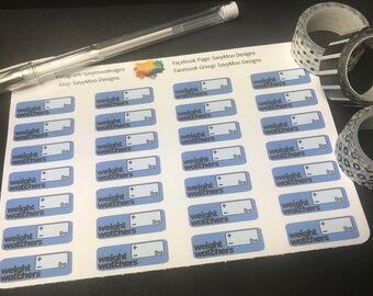 Weight Watchers Planner Stickers