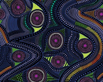 WALKABOUT II from Paintbrush Studio - bty - 120-14411