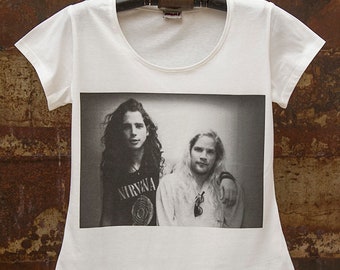 Chris Cornell Andy Wood Women T-shirt