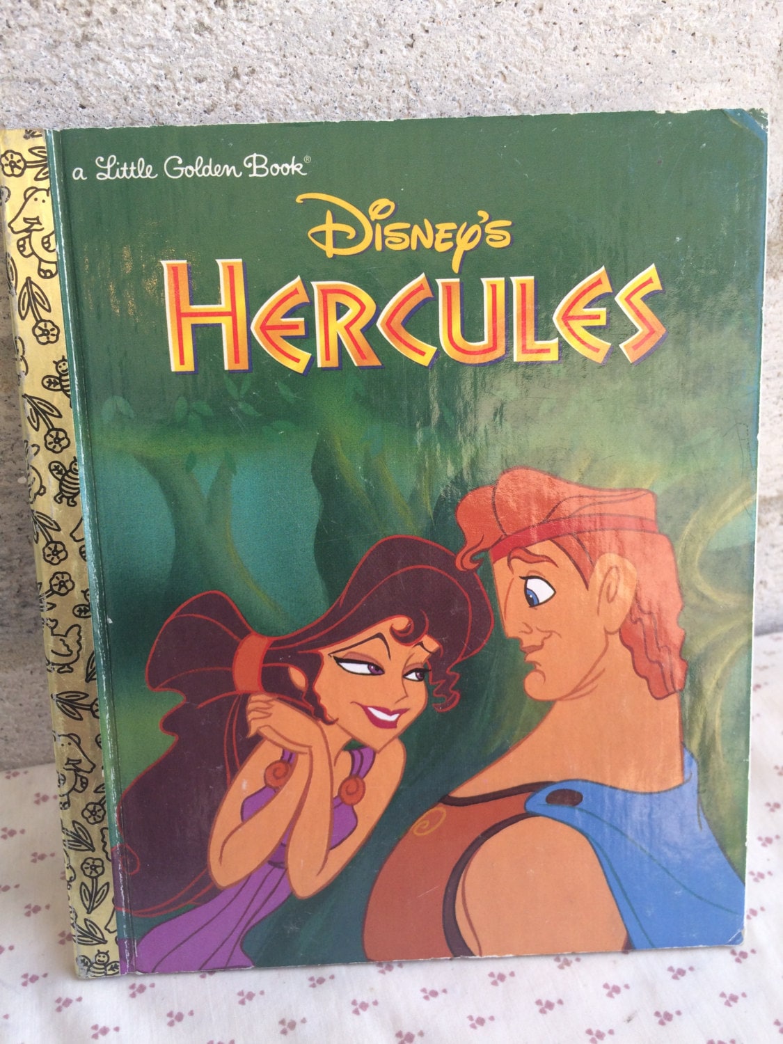 Disney's Hercules Little Golden Book Walt Disney's