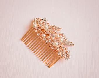 Bridal hair comb, Bridal Headpiece, Vintage hair comb, Bridal headpiece, Rhinestone hair comb, Silver hair comb, Silver Hair vine