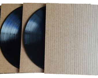 12" x 12" Vinyl LP Corrugated pads