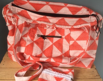 Beach Bag Shopper shopping bag with fringes