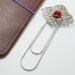 metal bookmark, bookmark, unique bookmark, page marker, planner clip, travelers notebook, planner accessories, gift for readers, book lovers