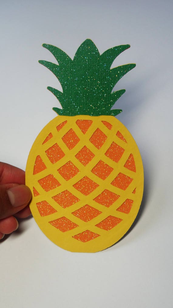 Pineapple SVG Cut File SVG DXF for Cameo Silhouette Cricut