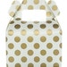 Party Favor Candy Boxes, Gold Polka Dot (12 Pack) - Candy Buffet Treat Boxes, Wedding Dessert Table Supplies, Small Birthday Gift Box