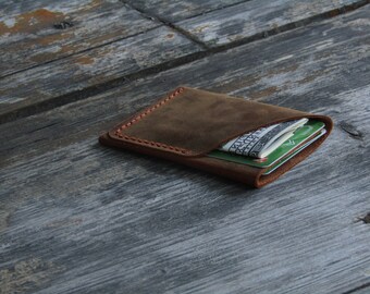 Mens Slim Wallet Personalized gift Leather Wallet Men Leather Wallets Minimalist Wallet Personalized FREE groomsmen gift Card Holder