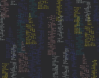 Leah Duncan for Art Gallery FABRIC - Gramercy Voile - City Lights in Night