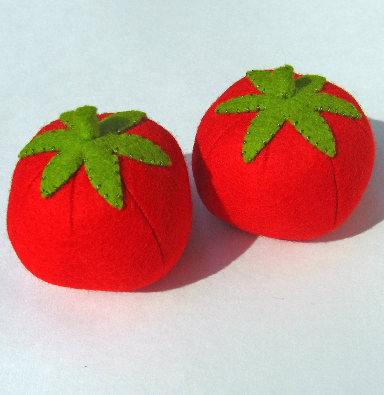 Wool Felt Play Food Whole Tomato