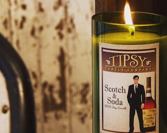 Scotch and Soda 100% Soy Candle