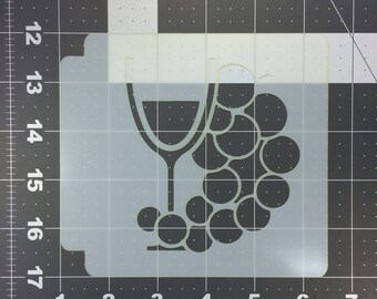 Wine stencils | Etsy
