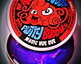 Stress Putty | FREE SHIPPING. Nutty McDuddy Magic Hue Gue Color-Changing Putty. Therapy Putty. Thinking Putty. Sensory Toy. Tactile Fidget.