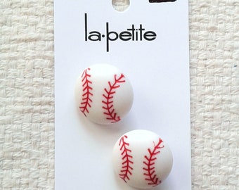 Baseball Shank Buttons - La petite - Cards with 2 Buttons 03/2018