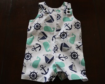 Nautical Romper 3-6 months