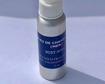 Bleu De Chanel Men Type Body Spray, Air Freshener, Bath Oil, Scented Oil, Hair Spray, Lotion Sent, Home Fragrance, Perfume Oil, Aroma Oil