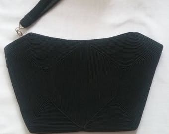 Black Vintage Corde Purse