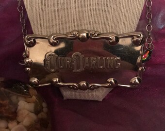 Our Darling Crystal Drop Casket Necklace~