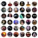 48 one inch round images - Star Trek: The Next Generation