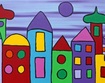 abstrakt art painting 47 x 20 x 1,5