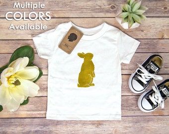 Easter Toddler Shirt, Easter Bunny Toddler Shirt, Rabbit, Easter, Bunny, Easter Bunny, Linocut, Toddler Boy, Toddler Girl, Gender Neutral