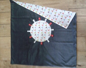Baby blanket small flags