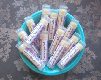 Lavender Sugar Cookie Vegan Lip Balm - Limited Edition Spring Flavor