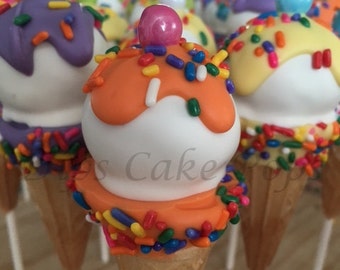Cake Pops, Candyland, Colorful, Pastel, Sprinkles
