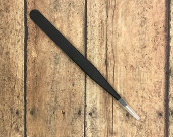 Weeding Tweezers • Vinyl Tool • Craft Supplies • Vinyl Supplies • Silhouette & Cricut Machine Tool • Precision Tweezers • Printer's Tweezers