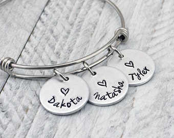 Personalized Bracelet for Women - Mothers Day Gift for Her - Personalized Jewelry - Gift for Mom - Custom Bracelet - Custom Gift for Wife