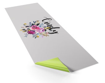Customized Yoga Mat - Custom Yoga Mat - Personalized Yoga Mat - Unique Bridesmaid Gifts - Yoga Teacher Gifts - Yoga Instructor - Mothers Day