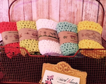 Springtime Dishcloth/Washcloth Labels - PDF FILE ONLY