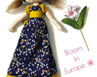 Bloom in Europe - Art Doll