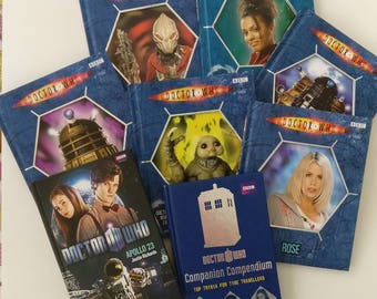 Doctor Who Notebooks - Handmade from well loved books