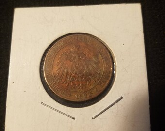 1892 German East Africa Pesa XF KM# 1