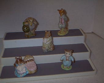 Collection of Beatrix Potter Collectable Figures #4