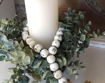 BEST SELLER - Farmhouse Beads | Home Decor Beads | Wood Bead Garland | Farmhouse Decor | Farmhouse Gifts