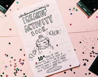 Breakup Activity Book Zine PDF