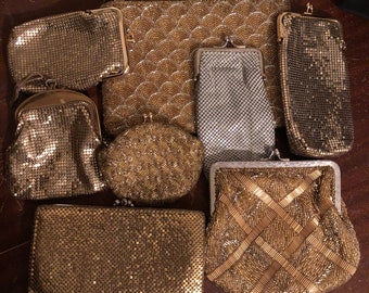 Lot of 8 vintage clutches/purses