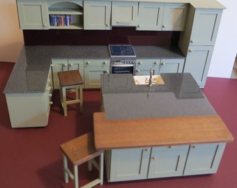 1/12th Kitchen with 'Miele' Appliances