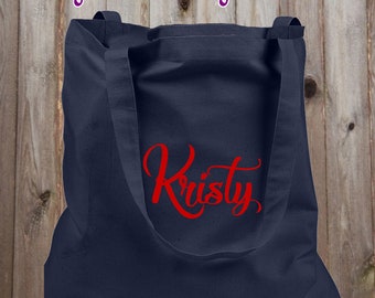 Personalized Canvas Tote Bag