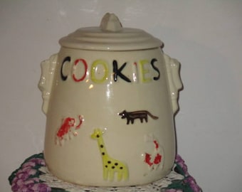 USA McCoy Zoo / Circus Cookie Jar