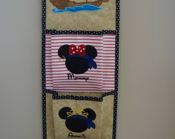 One, Two, Three, Four or Five Pocket Pirate Theme Fish Extender