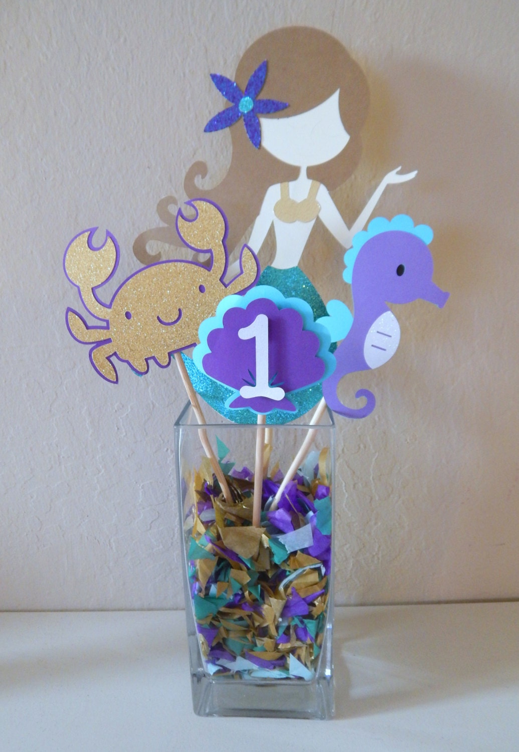 mermaid centerpieces diy