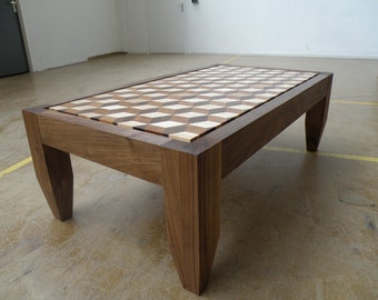 Tumbling coffee table