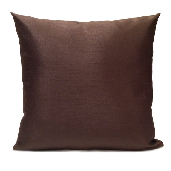 Dark Chocolate Pillow Throw Pillow Cover Decorative Pillow