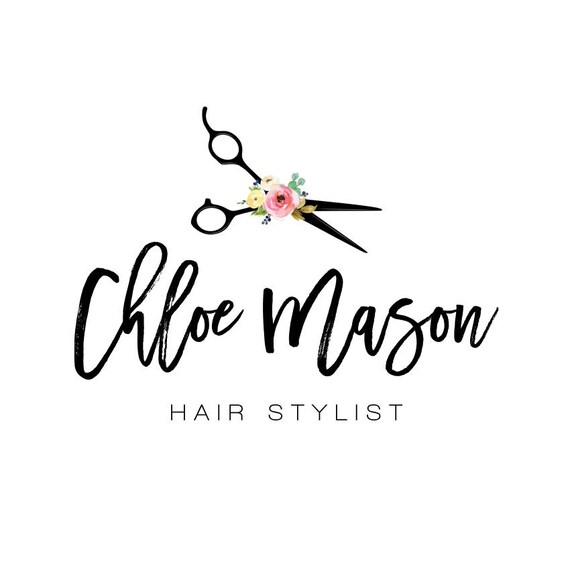 Hair Stylist Scissors Logo Hair Stylist Logo Hair Salon