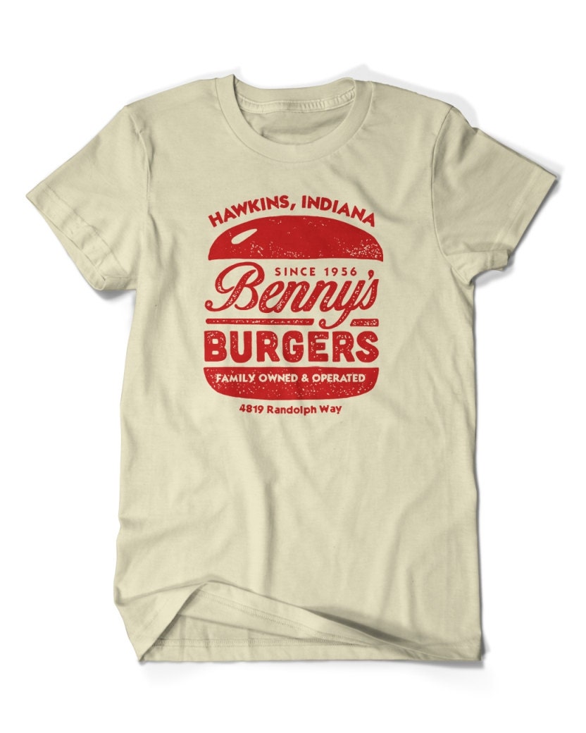 benny's burgers shirt