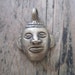Indian, Burmese brass mask pendant - 1 pc. Naga brass pendant, tribal pendant, Indian brass pendant, Burmese brass pendant - 1 pc.