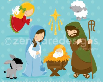 Nativity Clipart